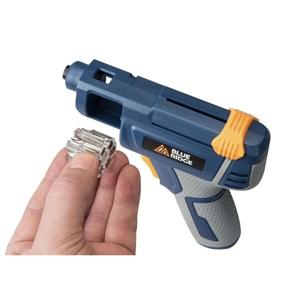Blue Ridge‎ 4V MAX Rechargeable Screwdriver with On-Board Bit Storage (BR2003U)